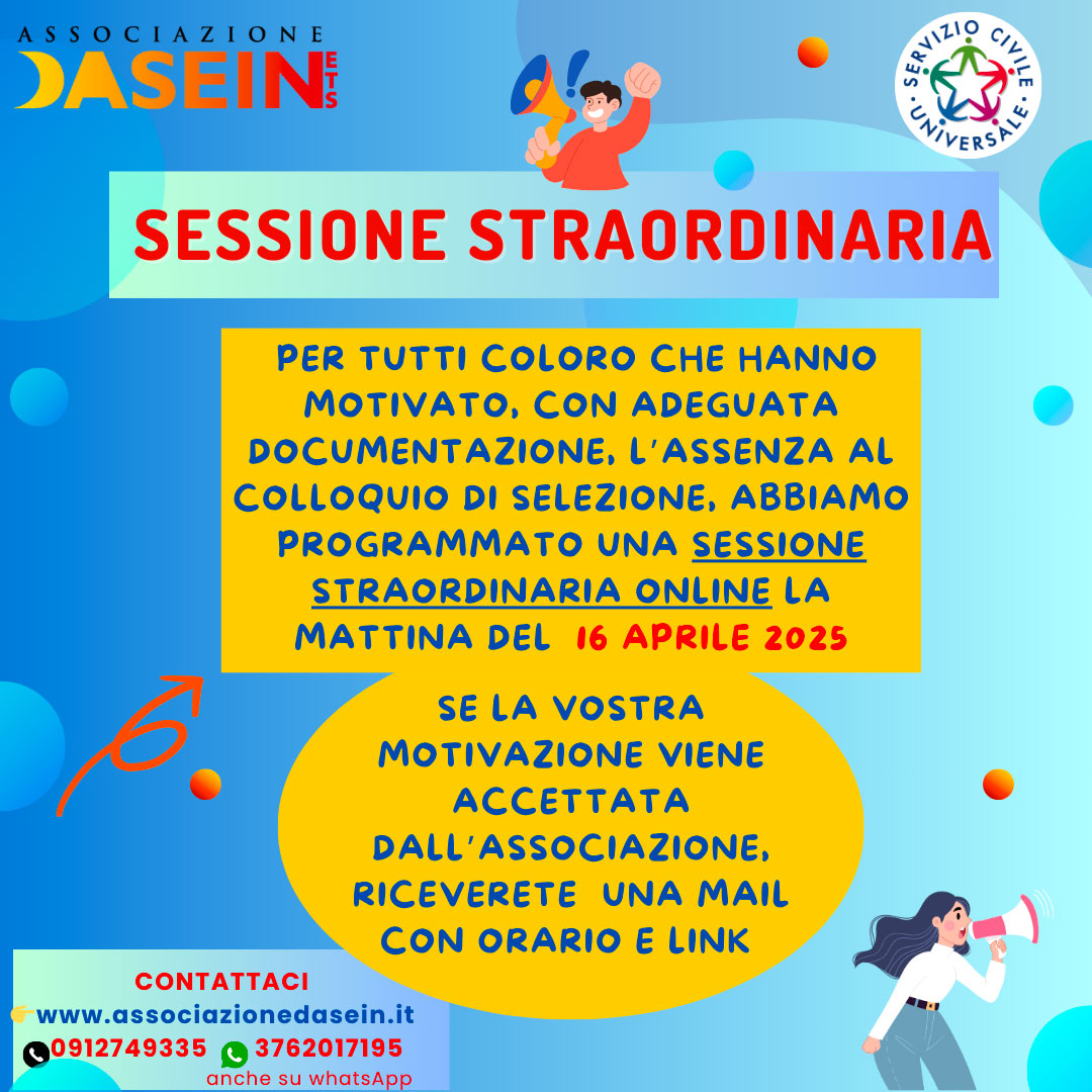 Sessione straordinaria